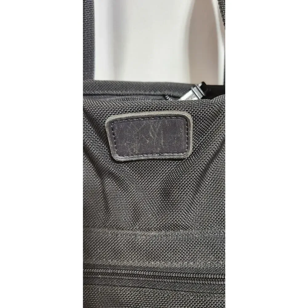 TUMI‎ Alpha Expandable Organizer Laptop Briefcase 208D3– Black Ballistic Nylon